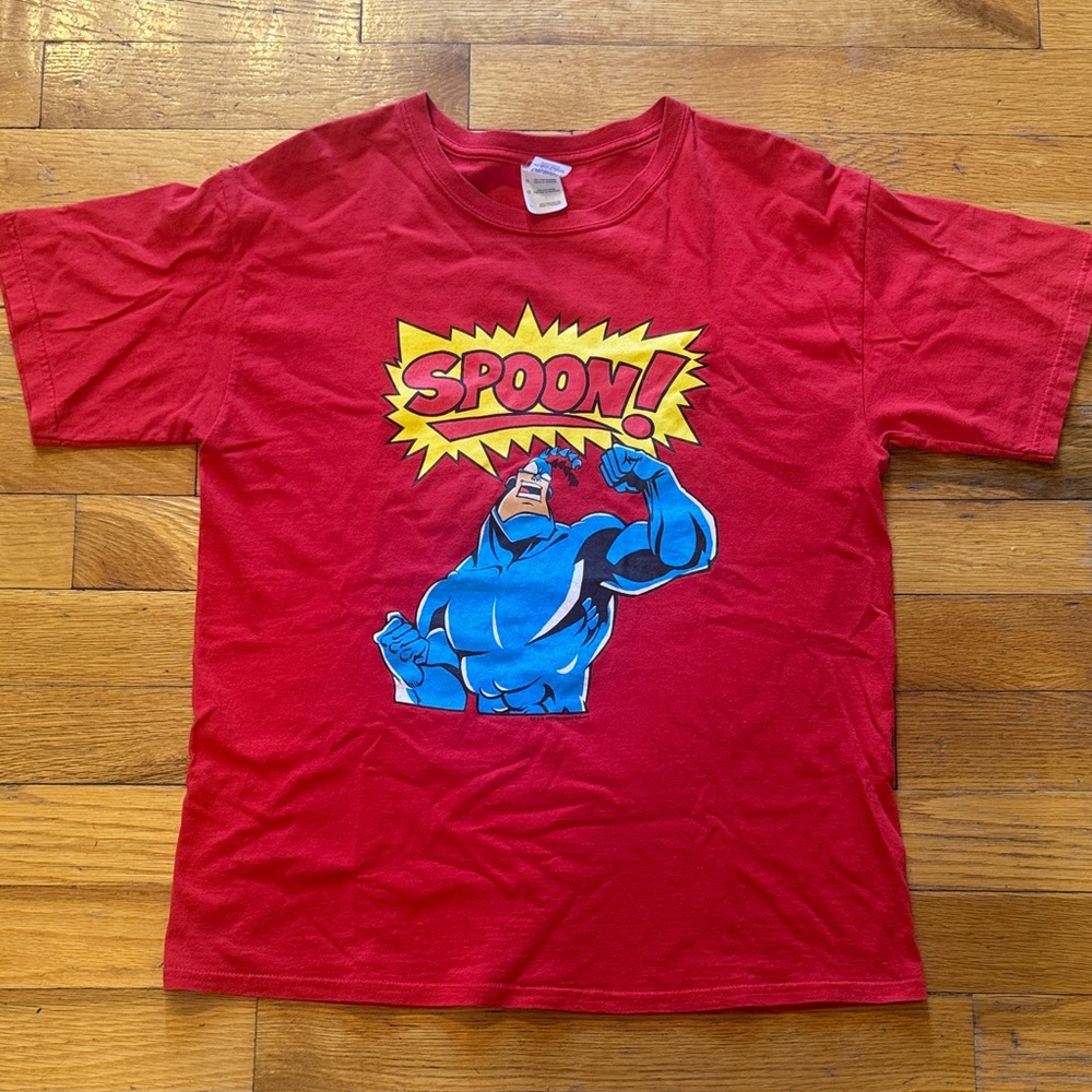 The Tick Spoon! Tee Shirt Size L 2007